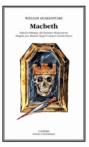 Macbeth Book Cover by William Shakespeare